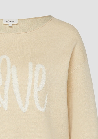 s.Oliver Pullover in Beige