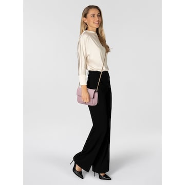 Borsa a tracolla 'Love One' di PINKO in lilla: frontale