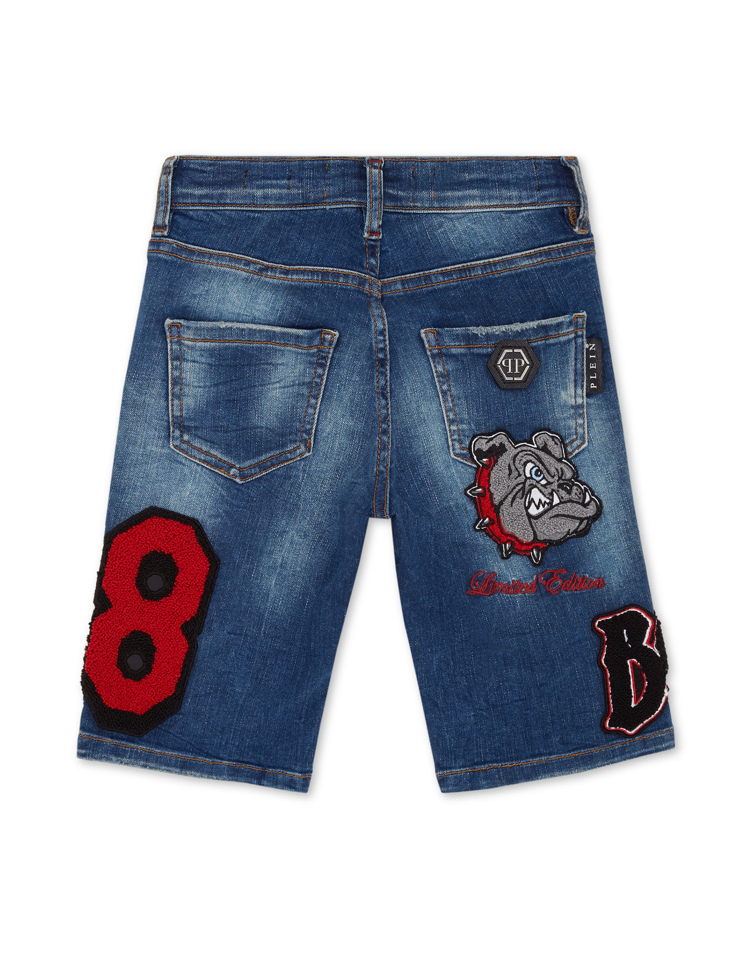 Regular Jean 'Bulldogs' Philipp Plein en bleu