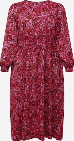 Dorothy Perkins Curve - Vestido em rosa: frente