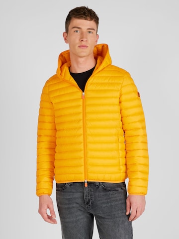 SAVE THE DUCK Between-season jacket in Orange: front