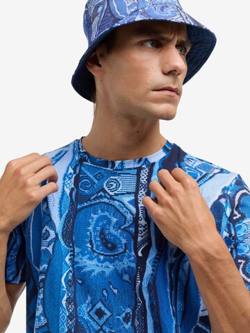 Carlo Colucci Shirt ' De Pretis ' in Blauw