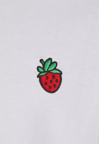 Mister Tee Shirt 'Strawberry Love' in White