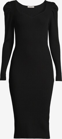 Orsay Knitted dress in Black: front