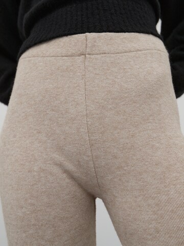 EDITED Skinny Leggings 'Leana' i beige