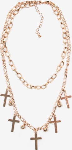 J. Jayz Necklace in Gold: front