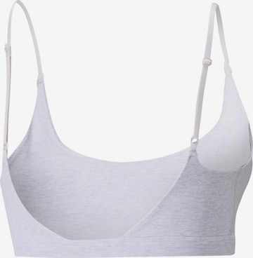 PUMA Bustier Biustonosz sportowy 'EXHALE' w kolorze szary