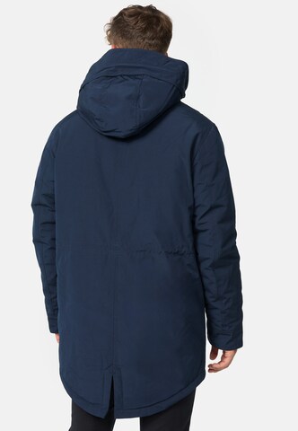 INDICODE JEANS Tussenparka 'Benicio' in Blauw