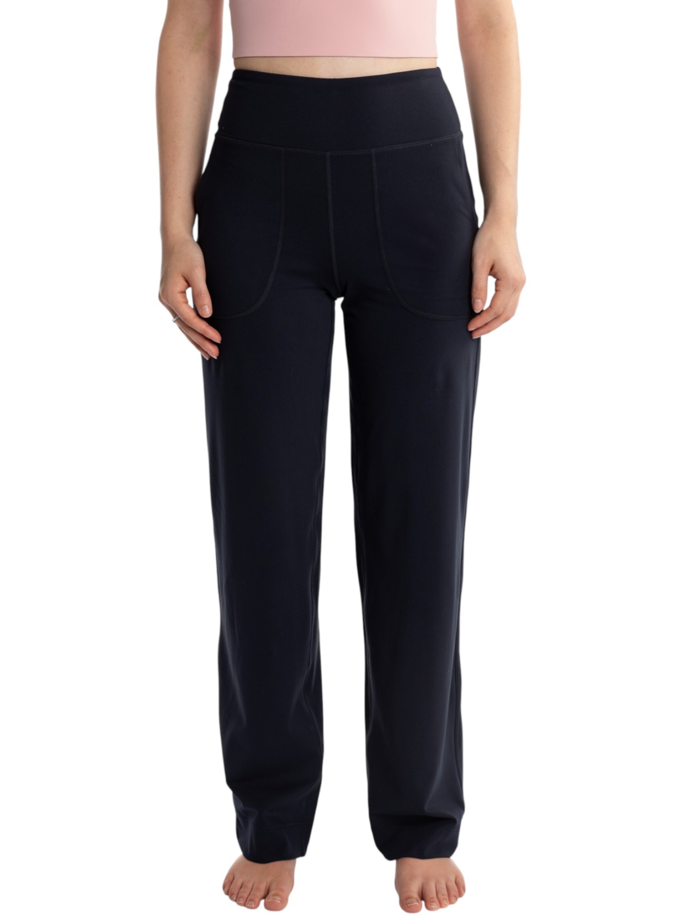 mymotus Wide leg Workout Pants 'YW101 Jazzpant' in Blue: front
