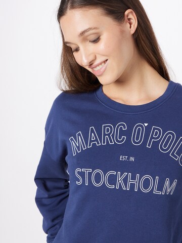 Marc O'Polo Sweatshirt i blå