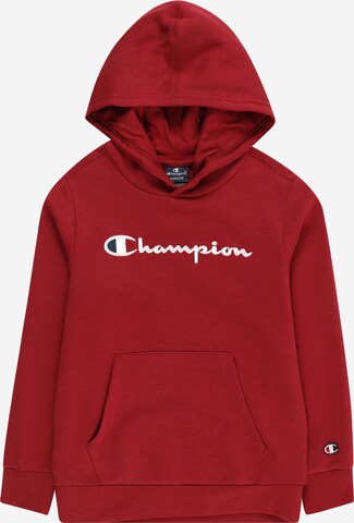 Champion Authentic Athletic Apparel Sweatshirt 'Classic' i röd: framsida