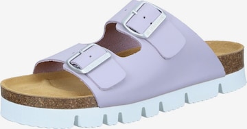 DR. BRINKMANN Pantolette 'Pantoletten BONILLO' in Lila: Vorderseite