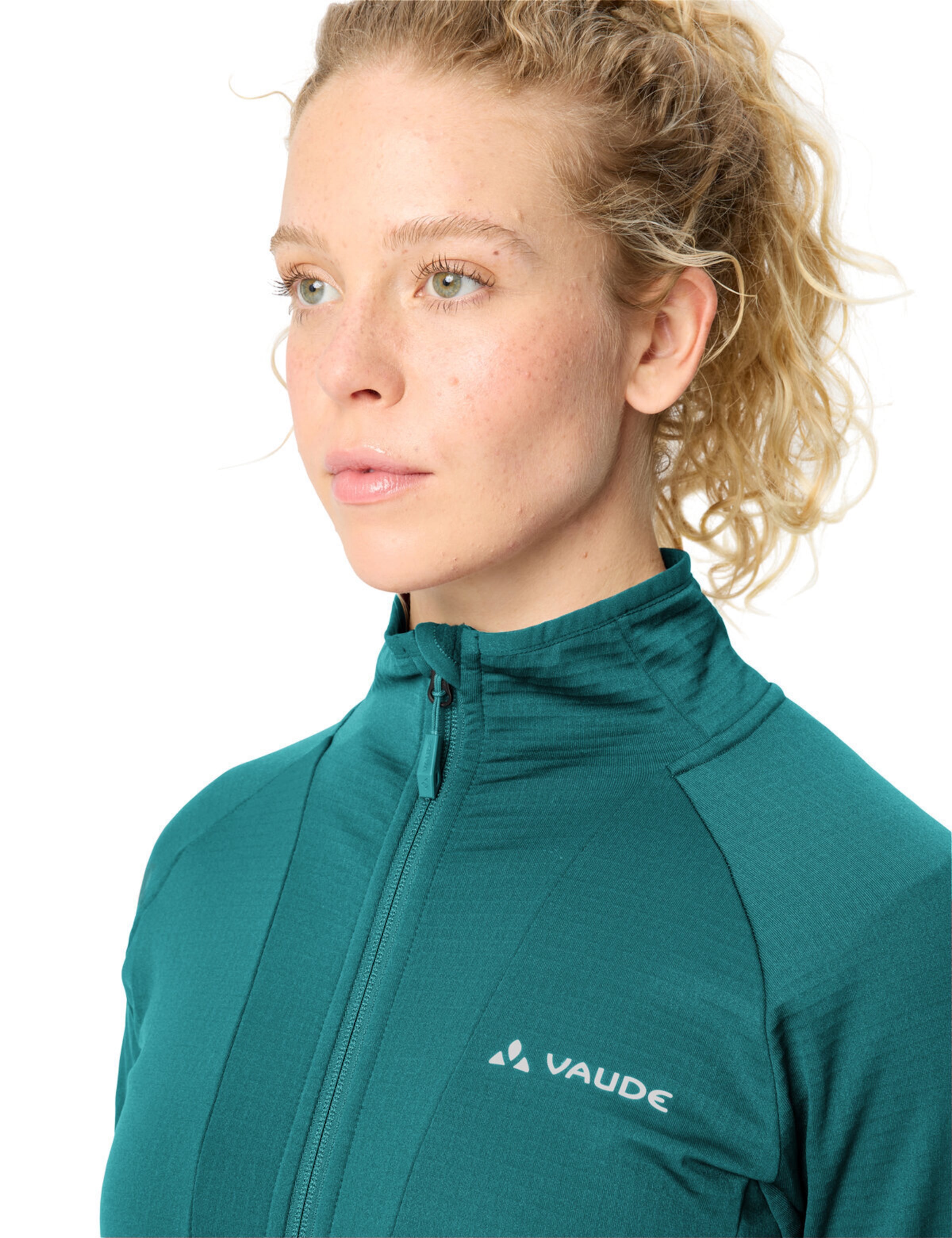 VAUDE Funktionsfleecejacke 'Monviso' in Grün