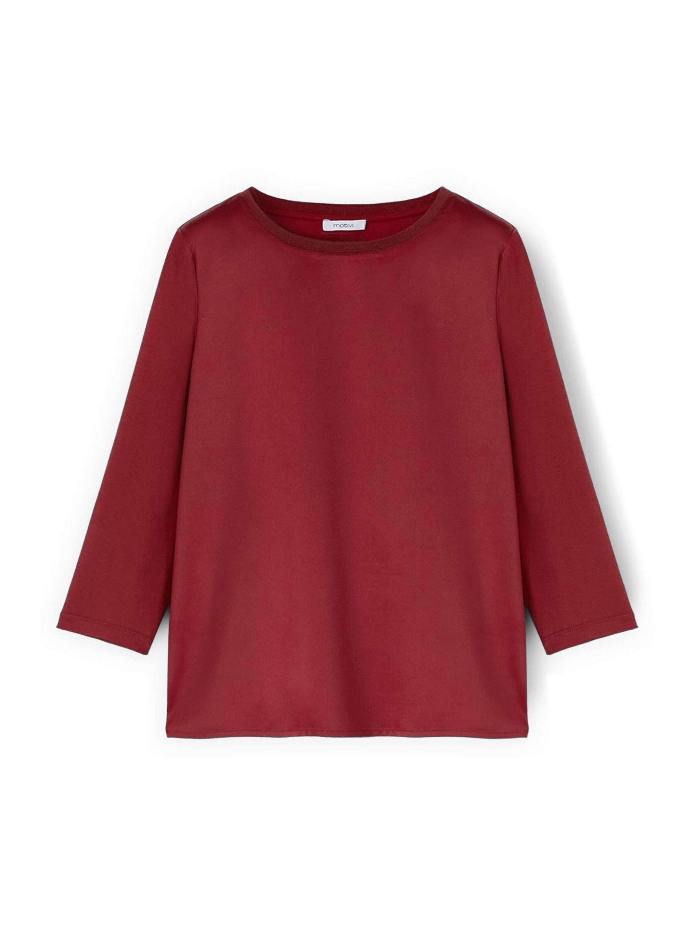 T-shirt MOTIVI en rouge : devant