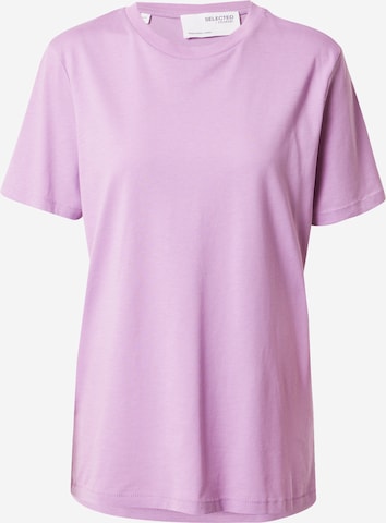 SELECTED FEMME Shirt in Purple: front