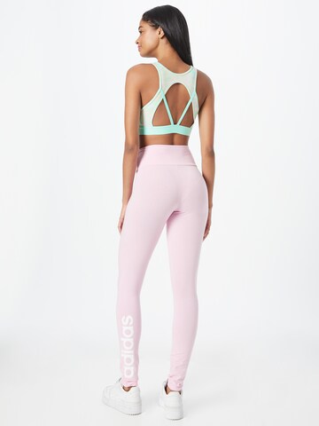 ADIDAS SPORTSWEAR Skinny Sportbroek 'Essentials' in Roze