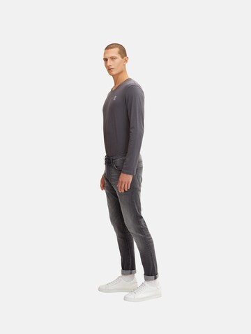 TOM TAILOR Skinny Jeans 'Troy' in Grijs