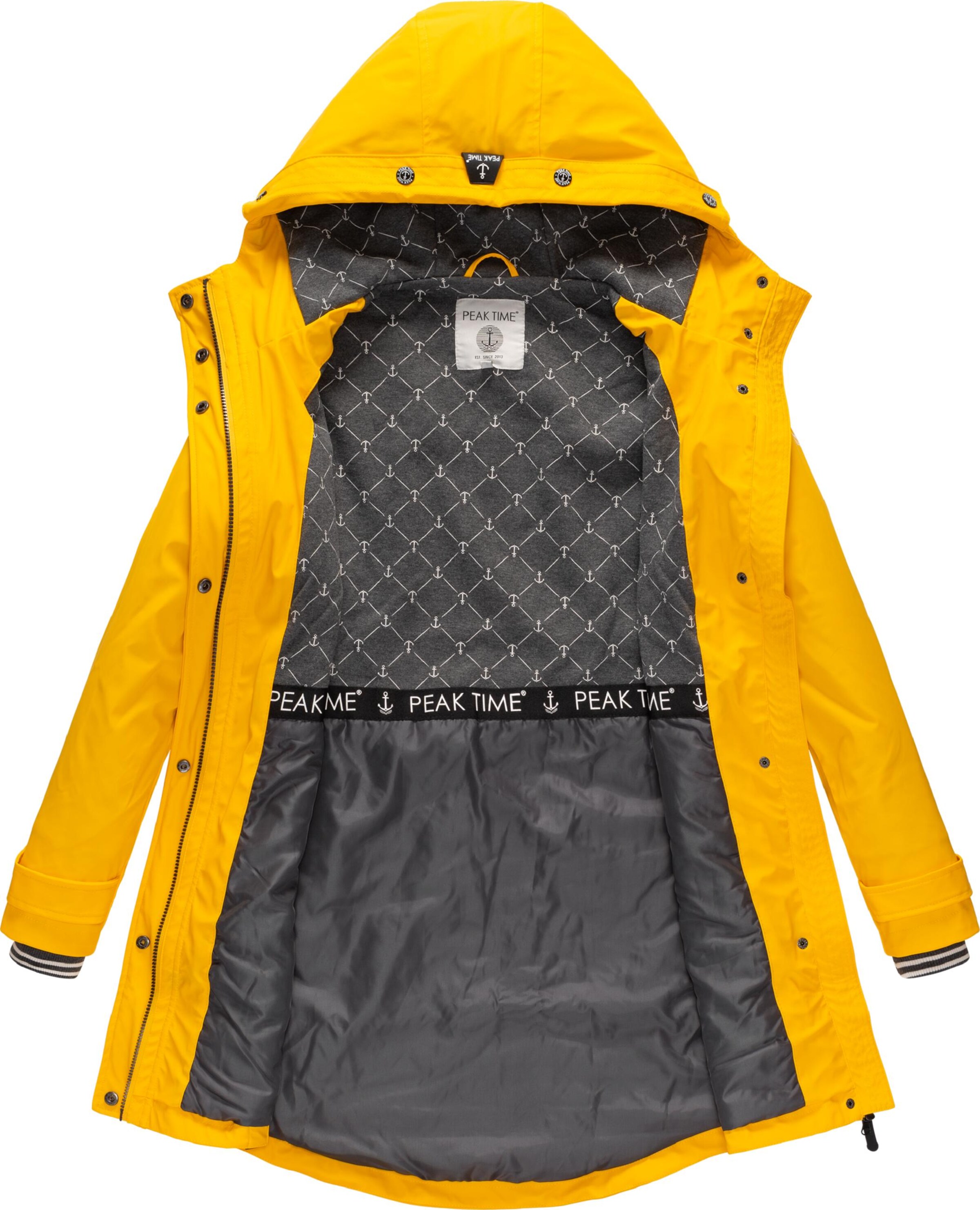 Peak Time Funktionsjacke in Gelb