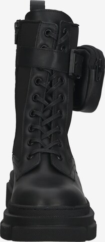 ILC Lace-Up Ankle Boots in Black