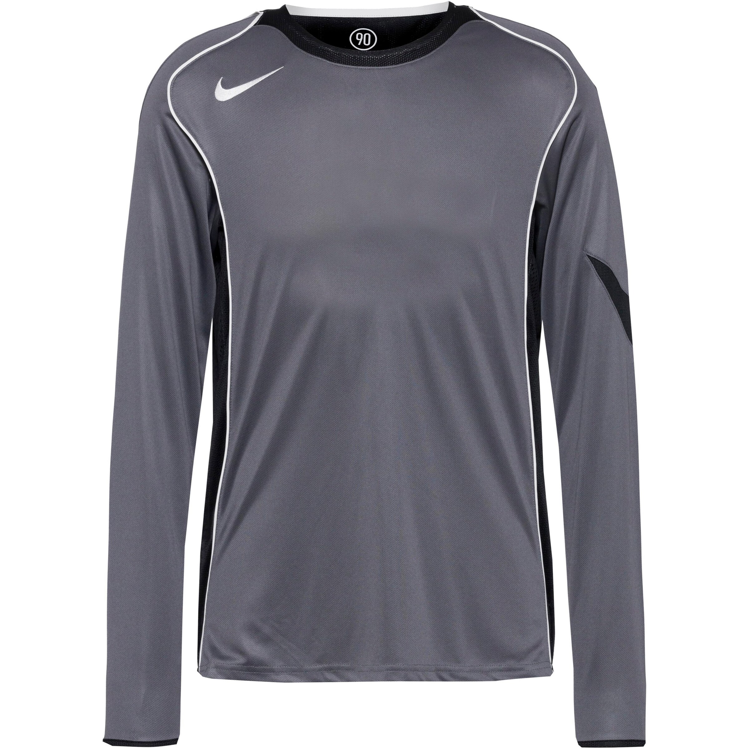 NIKE Performance Shirt 'Total 90' in M in Grey / Black / White, Item view