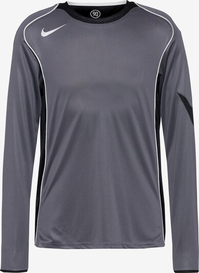 NIKE Performance Shirt 'Total 90' in M in Grey / Black / White, Item view