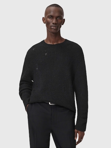 AllSaints Sweater 'EDGIN' in Black: front