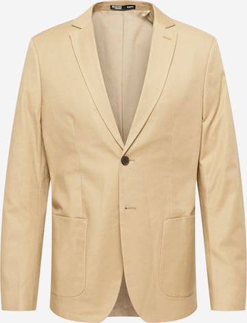 SELECTED HOMME Regular fit Suit Jacket in Brown: front