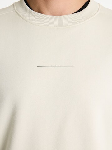 CHASIN' Sweatshirt 'Ido' in White