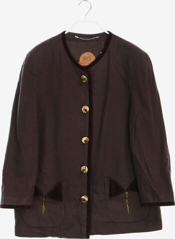 JULIUS LANG Jacket & Coat in XL in Brown: front