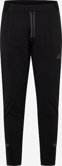 ADIDAS SPORTSWEAR Pantalon de sport 'Designed 4 Gameday' en gris foncé / noir, Vue avec produit
