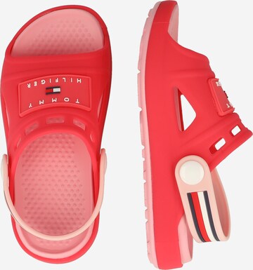 TOMMY HILFIGER Sandals & Slippers in Red