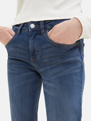 TOM TAILOR Bootcut Jeans 'Alexa' i blå