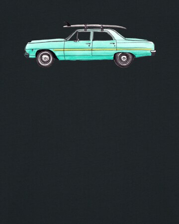 Watapparel Shirt 'Surf Car' in Black