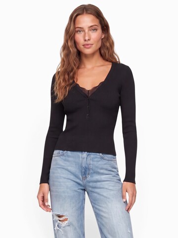 Tricou 'Lana' de la ABOUT YOU pe negru: față