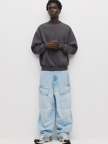 Sweat-shirt Pull&Bear en gris