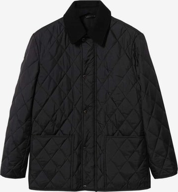 MANGO MAN Between-Season Jacket 'Gabriel' in Black: front