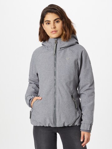 Ragwear Between-Season Jacket 'DIZZIE' in Grey: front