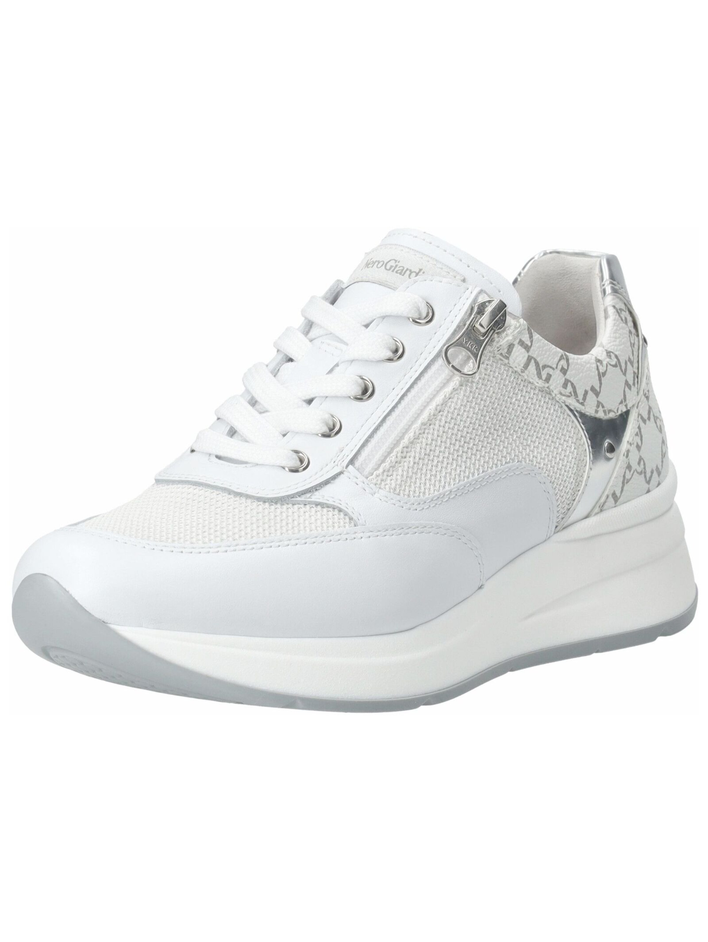 Nero Giardini Sneaker in grau / silber / weiß, Produktansicht