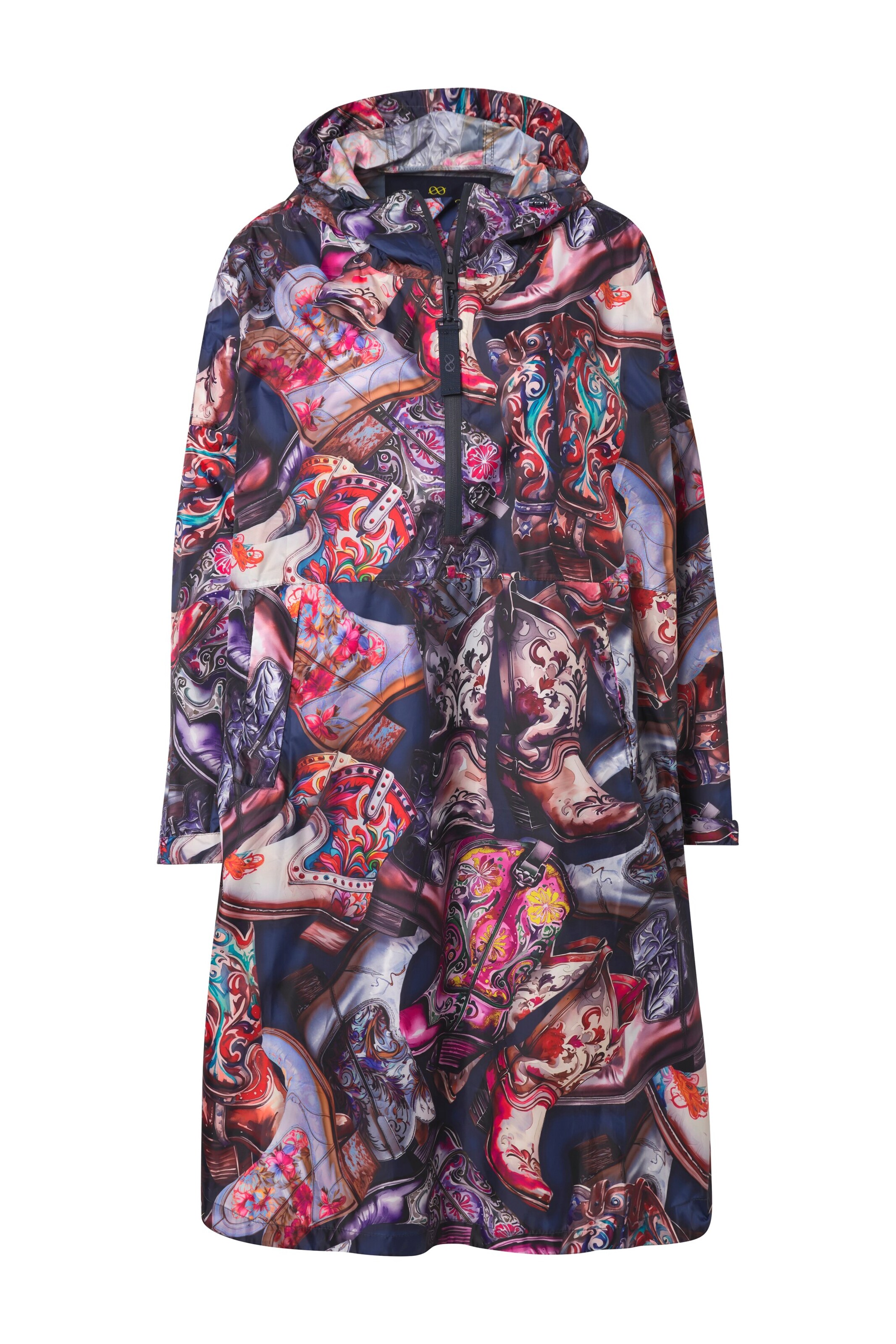 LAURASØN Functionele jas in Blauw: voorkant