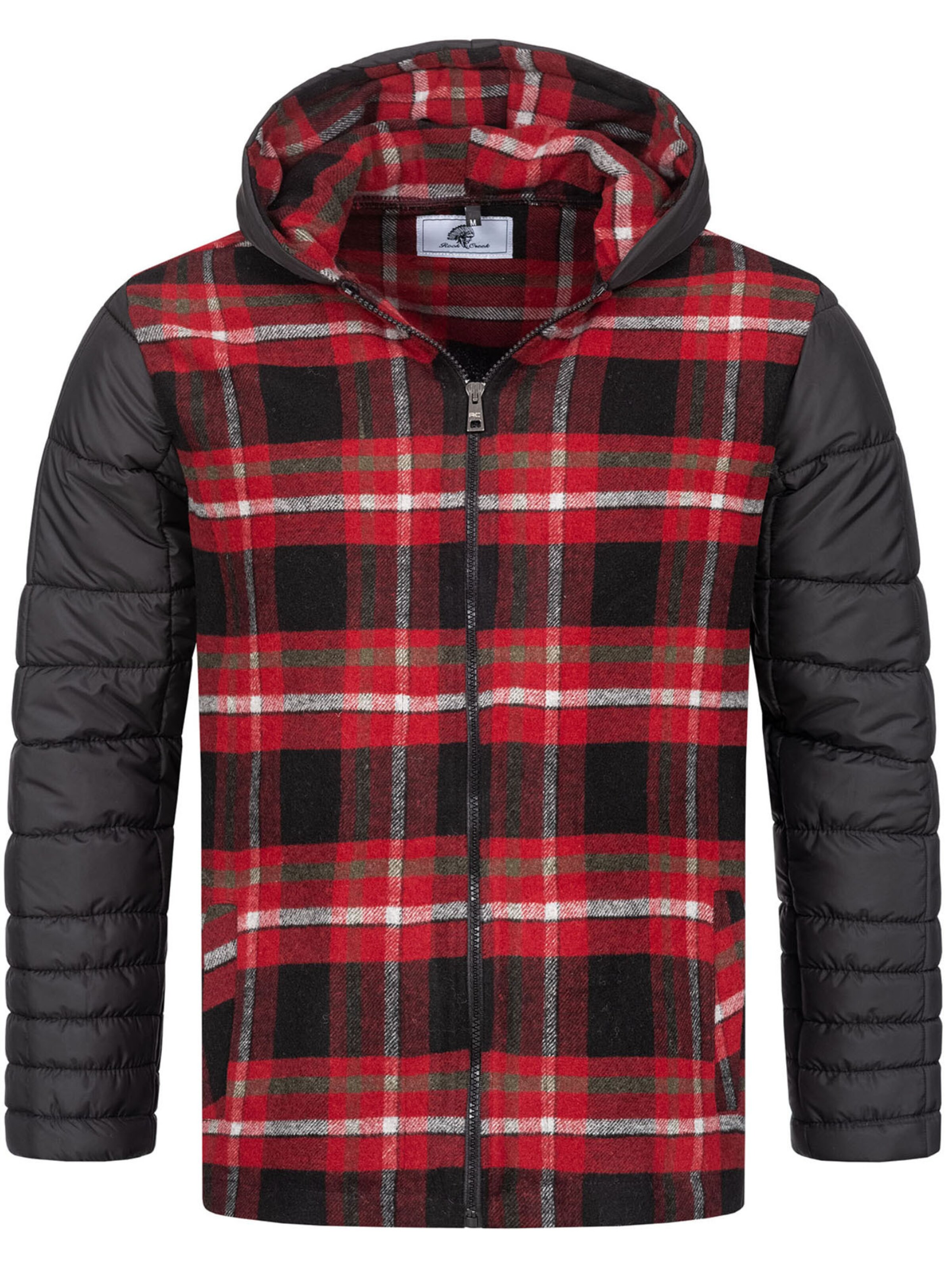Rock Creek Between-Season Jacket in Red: front