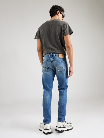 REPLAY Slimfit Jeans 'ANBASS' in Blau