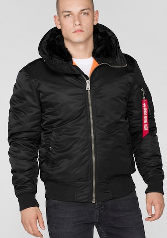 ALPHA INDUSTRIES Jacke in Schwarz