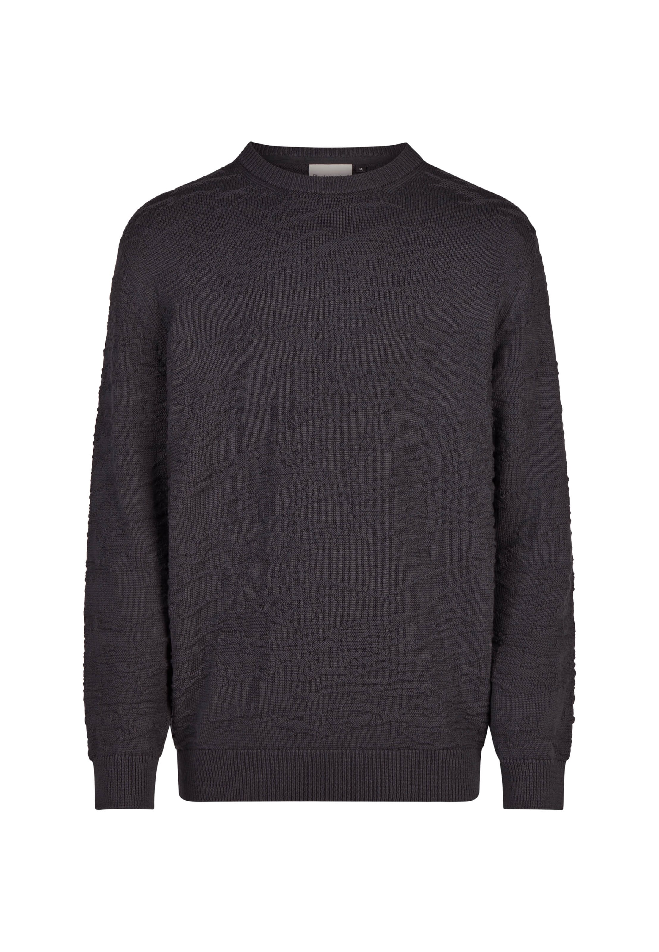 Cleptomanicx Sweater 'Windy' in Blue: front