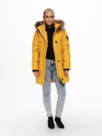 ONLY Winter parka 'Iris' in Yellow