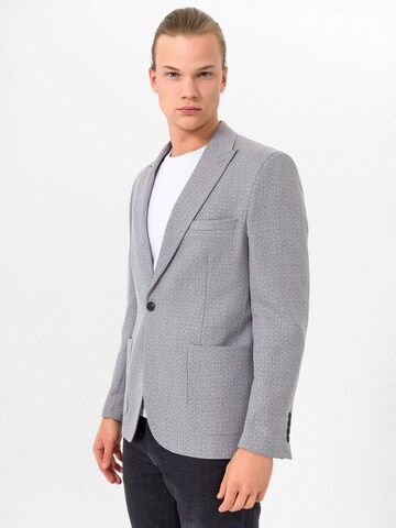 Coupe regular Veste de costume Daniel Hills en gris