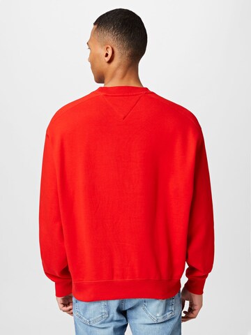 Tommy JeansSweater majica 'USA' - crvena boja