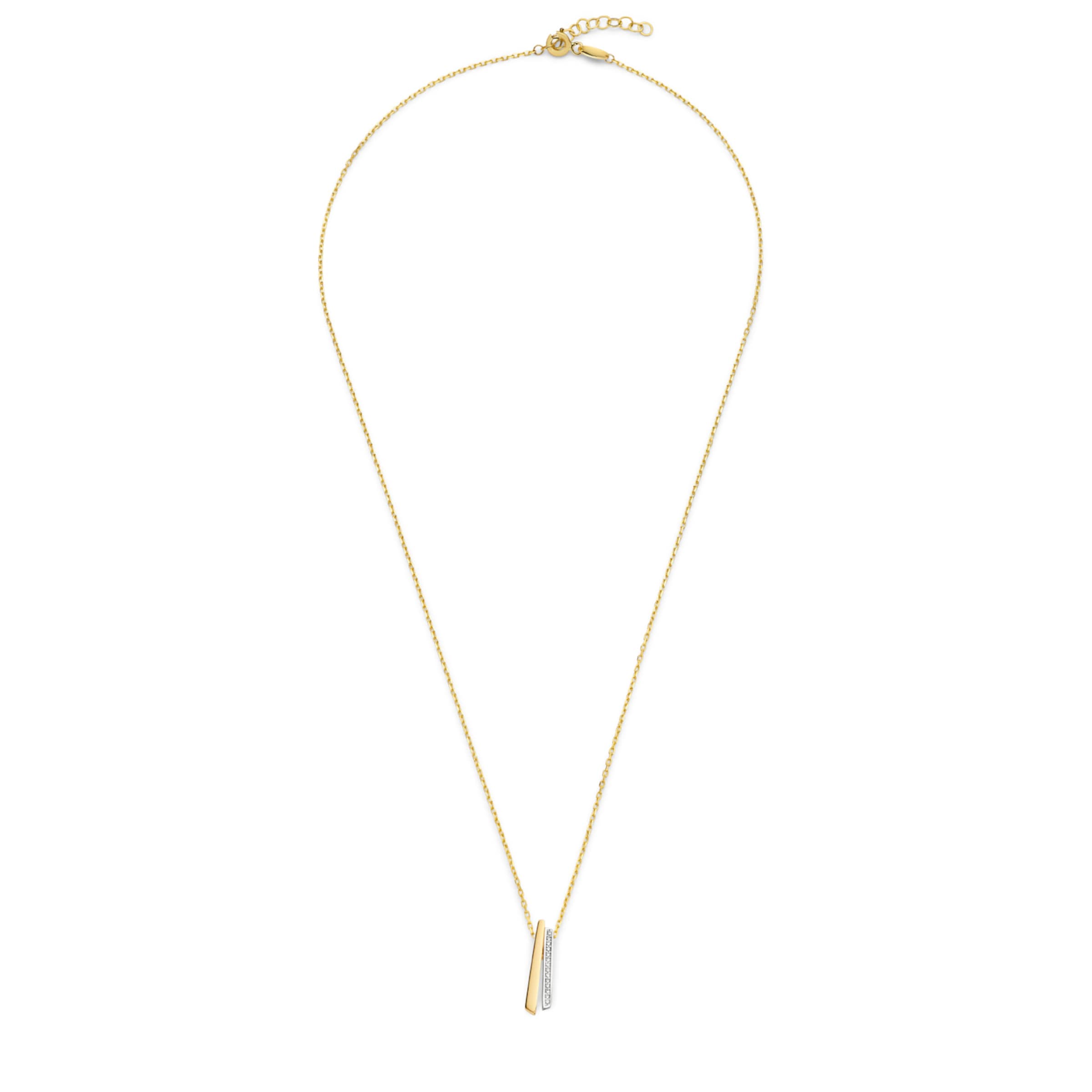Beloro Jewels Necklace in Gold: front