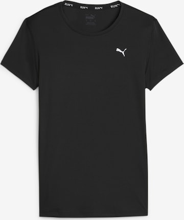 PUMA - Camisa funcionais 'Run Favourite Velocity' em preto: frente