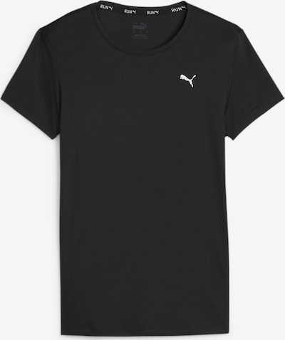 PUMA T-shirt fonctionnel 'Run Favourite Velocity' en noir / blanc, Vue avec produit