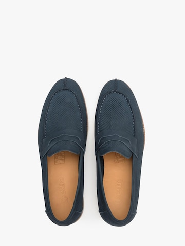 Estro Mocassins '028-5' in Blauw